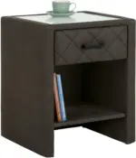 mömax Nachtkästchen in Dunkelgrau