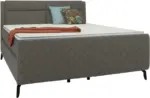 mömax Boxspringbett in Greige ca. 180x200cm