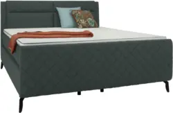Boxspringbett in Anthrazit ca. 180x200cm