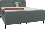 mömax Boxspringbett in Grau ca. 180x200cm