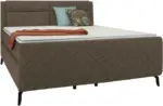 mömax Boxspringbett in Brau ca. 180x200cm