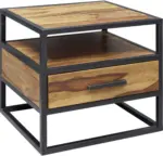 mömax Nachtkästchen 'WL5.624', aus Sheesham