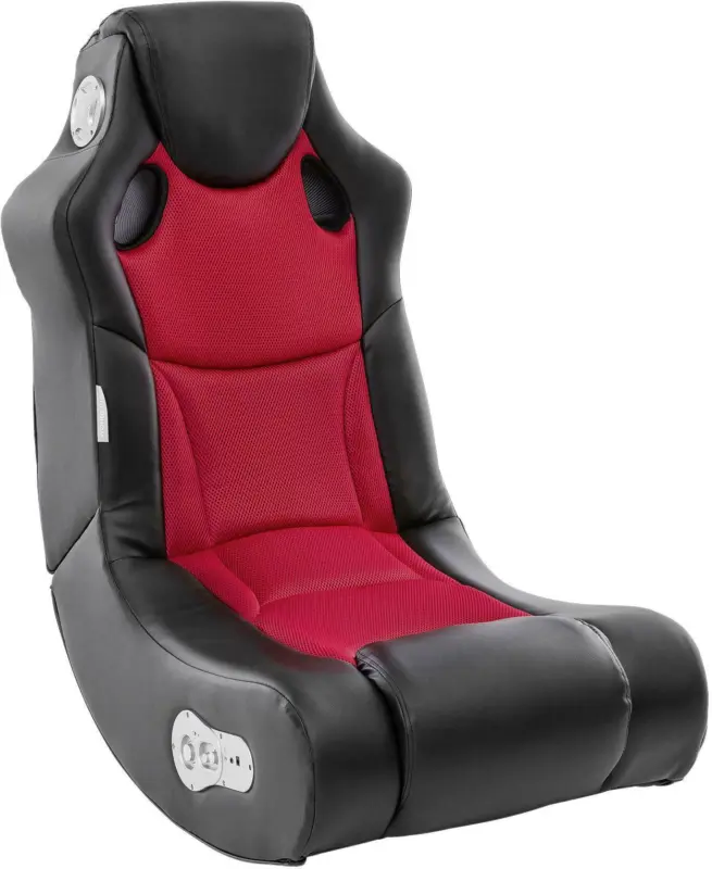 Gamingstuhl 'Booster', schwarz/rot
