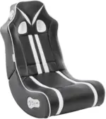 mömax Gamingstuhl 'Ninja', schwarz/weiss