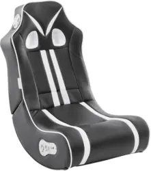 Gamingstuhl 'Ninja', schwarz/weiss