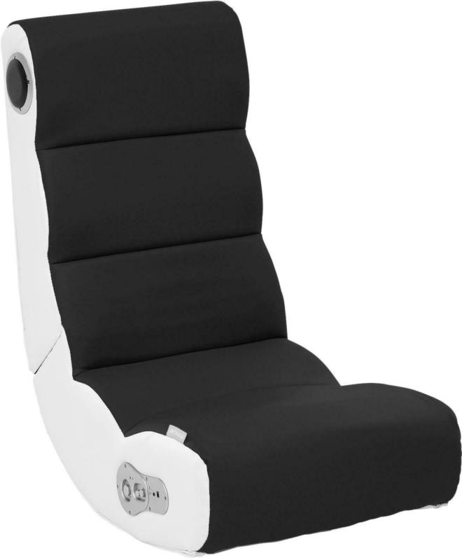 Gamingstuhl in Schwarz/Weiß ´Wobble´