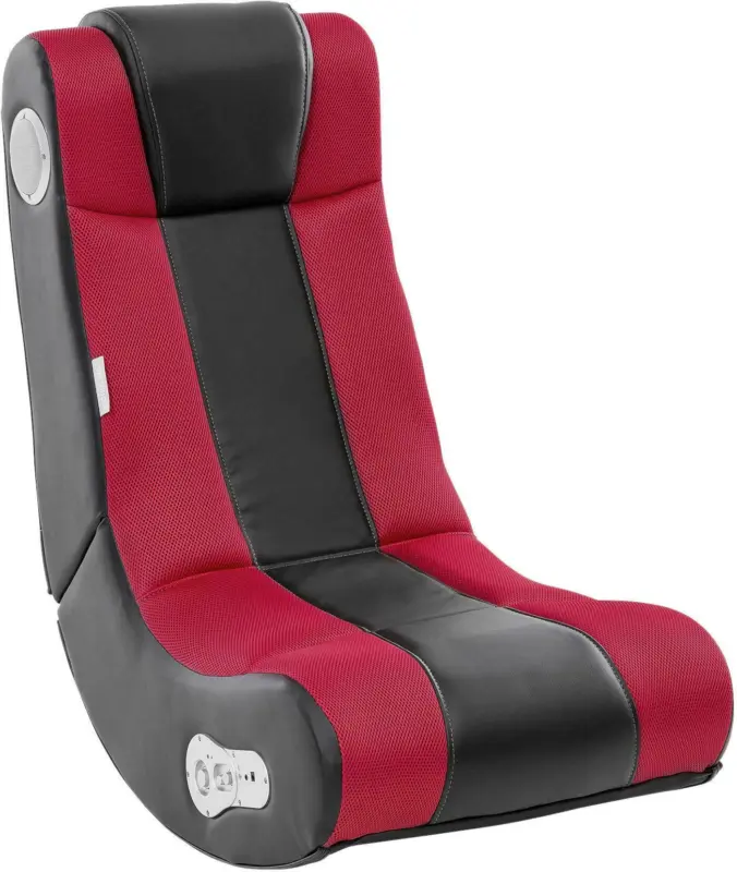 Gamingstuhl 'Ingamer', rot/schwarz