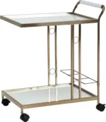 mömax Servierwagen 'WL6.008', gold