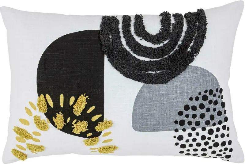 Zierkissen Svea in Weiß ca. 40x60cm