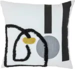 mömax Zierkissen Sven in Weiß ca. 50x50cm