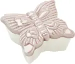 mömax Dornbirn - Ihr Trendmöbelhaus in Dornbirn Dose Butterfly in Rosa/Weiß
