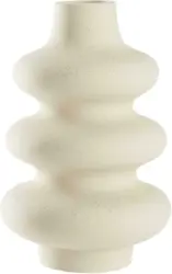 Vase Creme in Beige Ø ca. 16cm
