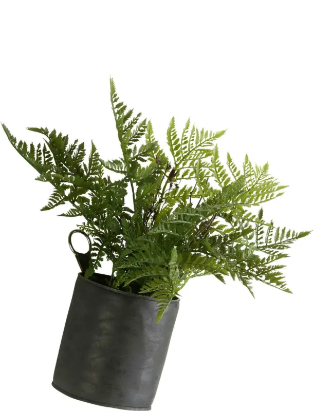 Übertopf Mette in Schwarz Ø ca.12,5cm