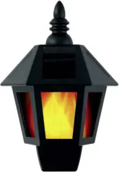 Solarleuchte Tunid in Schwarz