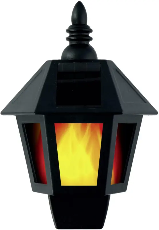 Solarleuchte Tunid in Schwarz