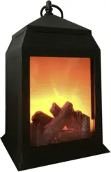 Solarleuchte Lete in Schwarz