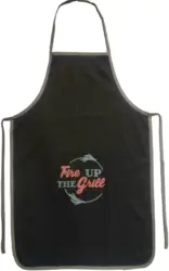 Schürze BBQ in Schwarz