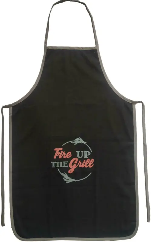 Schürze BBQ in Schwarz