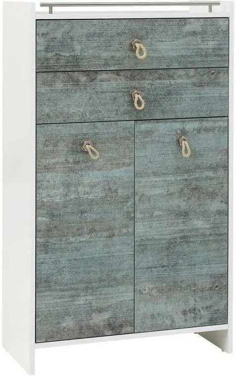 Midischrank 'Sailor' , petrol