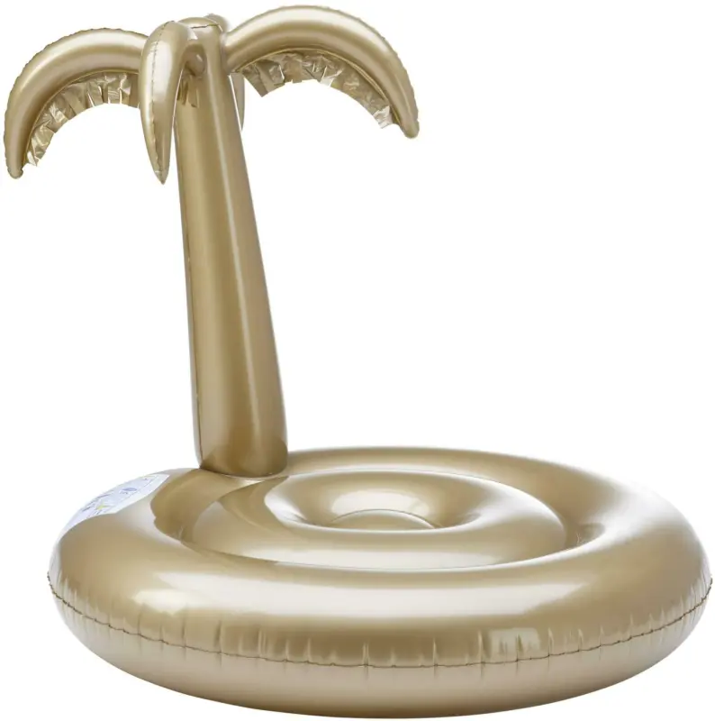 Badeinsel Goldie in Goldfarben