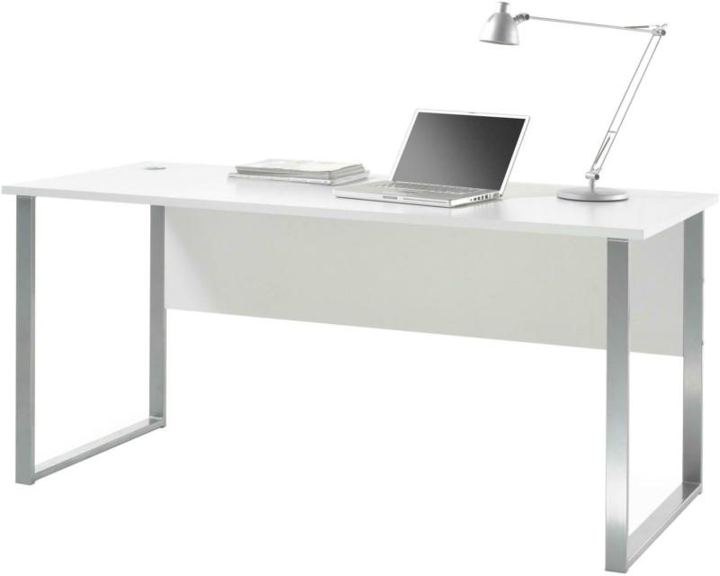 Schreibtisch in Hellgrau 'Office Lux'