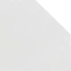 Eckverbindungsplatte weiß