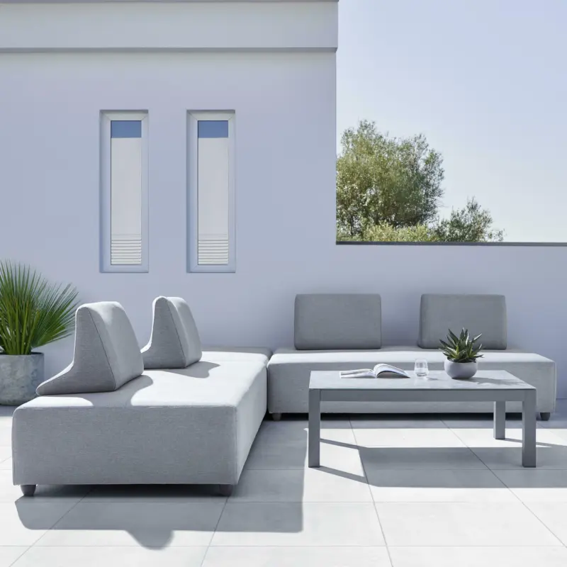 Loungegarnitur 'Giardino', grau