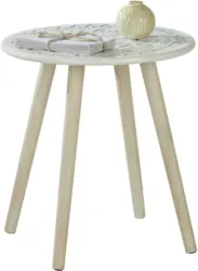 Beistelltisch aus Tanne teilmassiv