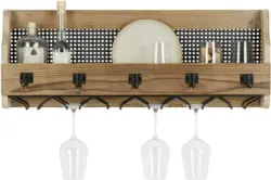 Wandregal aus Tanne Massiv