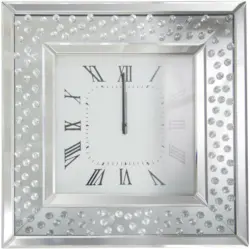 Wanduhr Crystal ca. 50,5x50,5x5,3cm