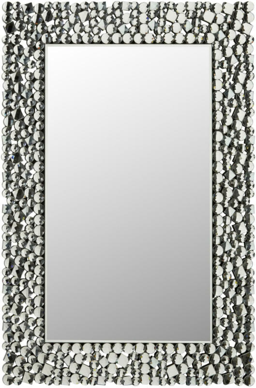 Wandspiegel Silberfarben, ca. 60x90cm