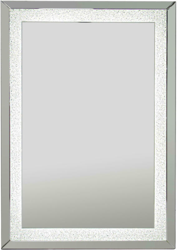 Wandspiegel in Silberfarben ca. 60x90cm