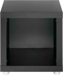 Raumteiler in Schwarz