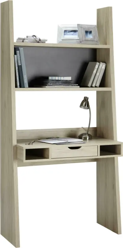 Schreibtisch in Eichefarben