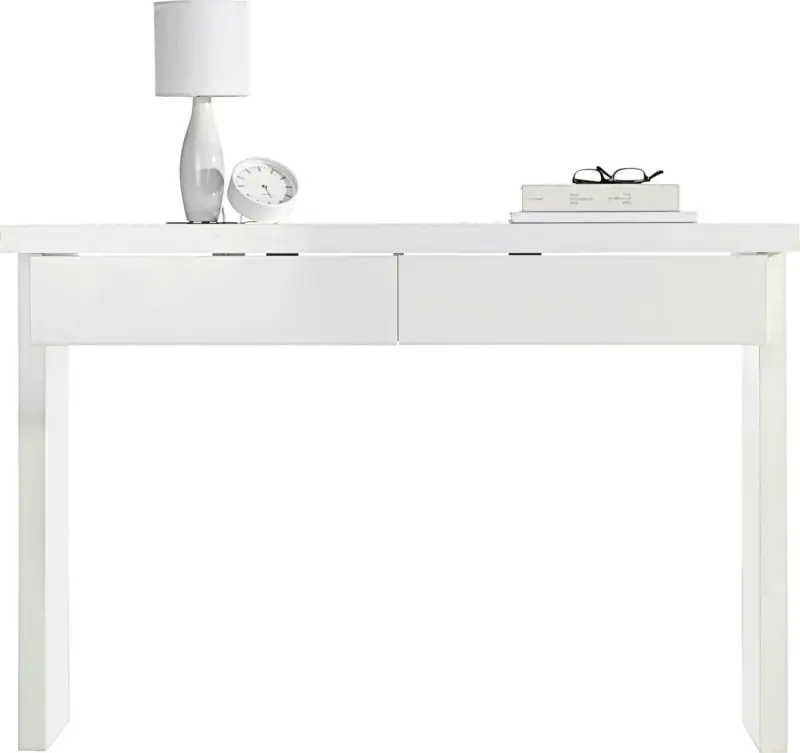 Konsolentisch Weiß Hochglanz