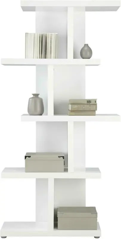 Regal in Weiß Hochglanz