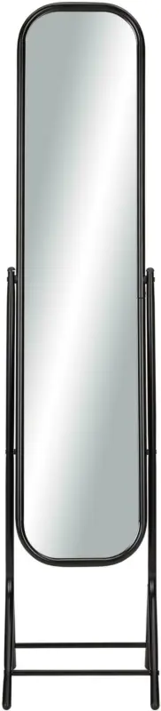Standspiegel in Schwarz