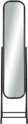 Standspiegel in Schwarz