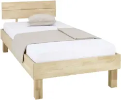 Bett aus Eiche massiv ca. 95x80cm