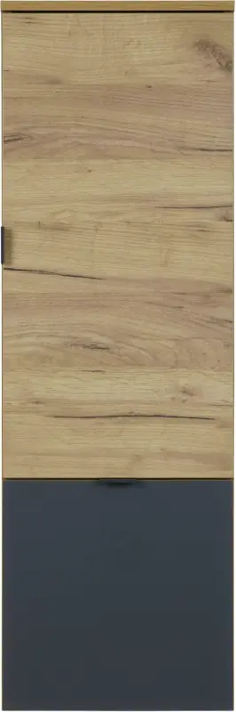 Hängeschrank in Graphit/Eichefarben