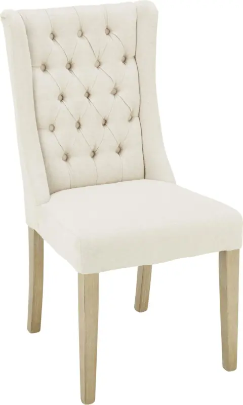 Stuhl in Creme