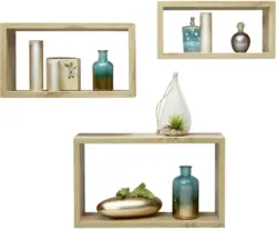 Wandregalset Eichefarben