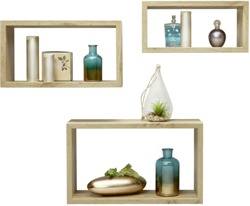 Wandregalset Eichefarben