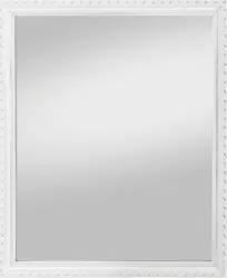 Wandspiegel in Weiß ca. 34x45cm