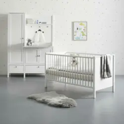 Babyzimmer 'Emma', weiß