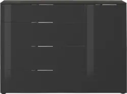 Kommode in Dunkelgrau