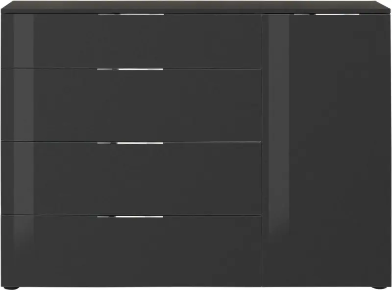 Kommode in Dunkelgrau