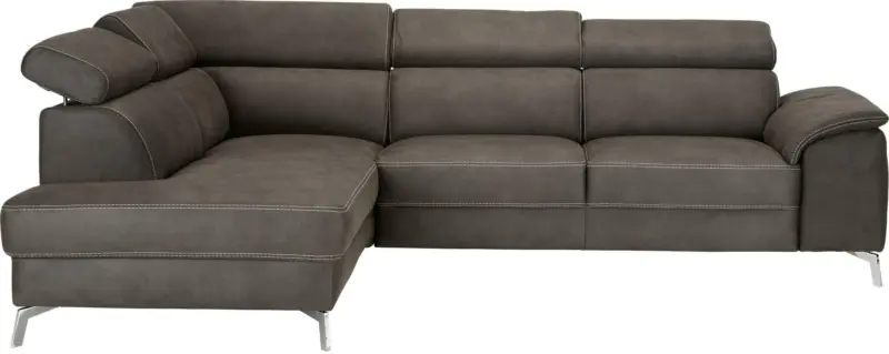 Wohnlandschaft in Anthrazit