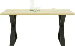 Esstisch aus Wildeiche Massiv