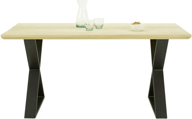 Esstisch aus Wildeiche Massiv